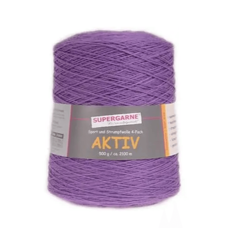 Aktiv 4-ply sokkegarn - 500 grams spoler