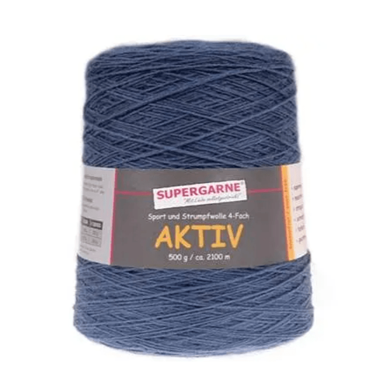 Aktiv 4-ply sokkegarn - 500 grams spoler