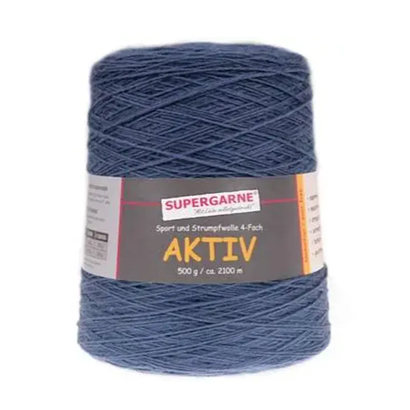 Supergarne Aktiv 4-ply UNI sokkegarn - 500 gram