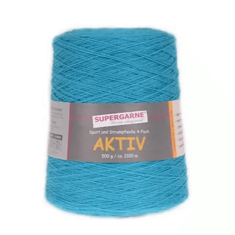 Aktiv 4-ply sokkegarn - 500 grams spoler