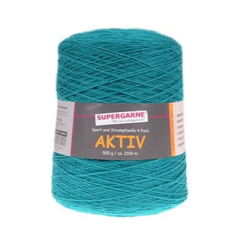 Aktiv 4-ply sokkegarn - 500 grams spoler